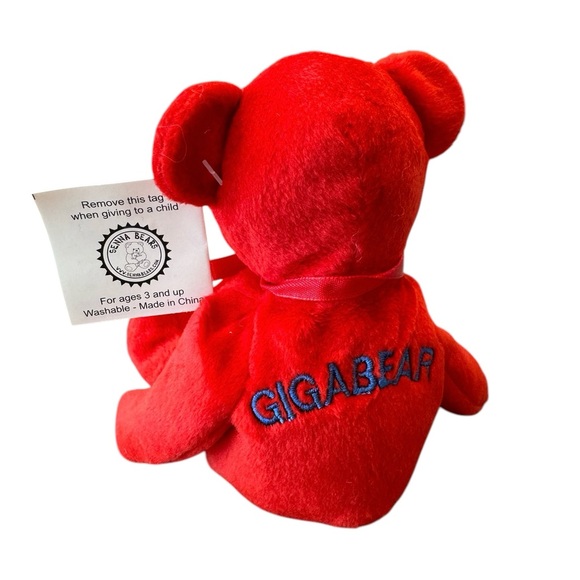 “Gigabear” The Byte Series Senna Collections Red Bear Limited Production RARE - Picture 5 of 8